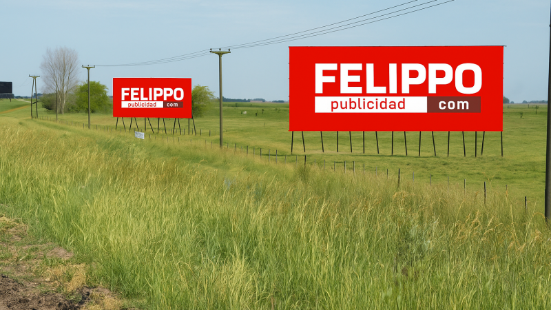 Cartel publicidad Ruta 2 – Km 91